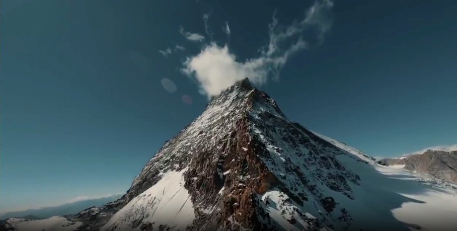 граница, Швейцария, Италия, гора Маттерхорн