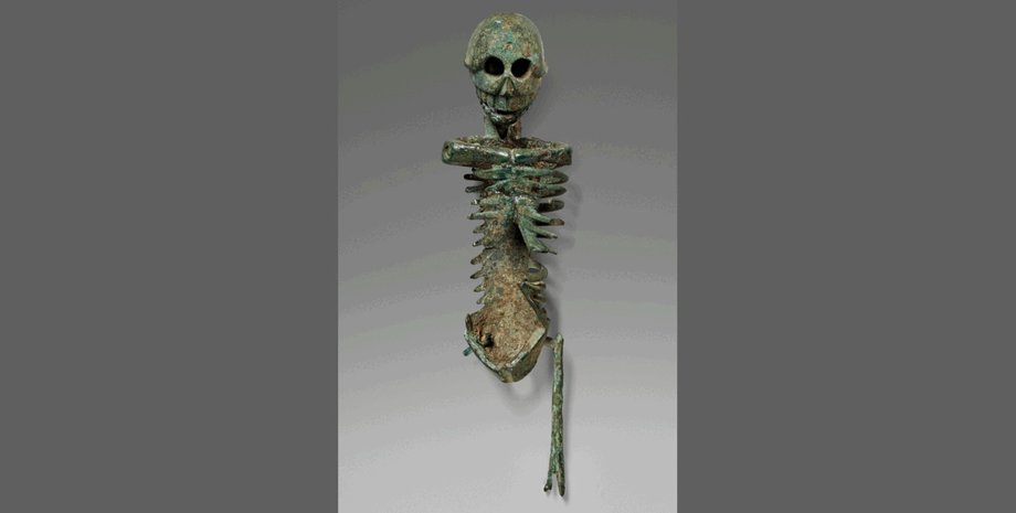 скелет, древний рим, фигурка