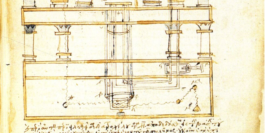 Герон создал паровой двигатель