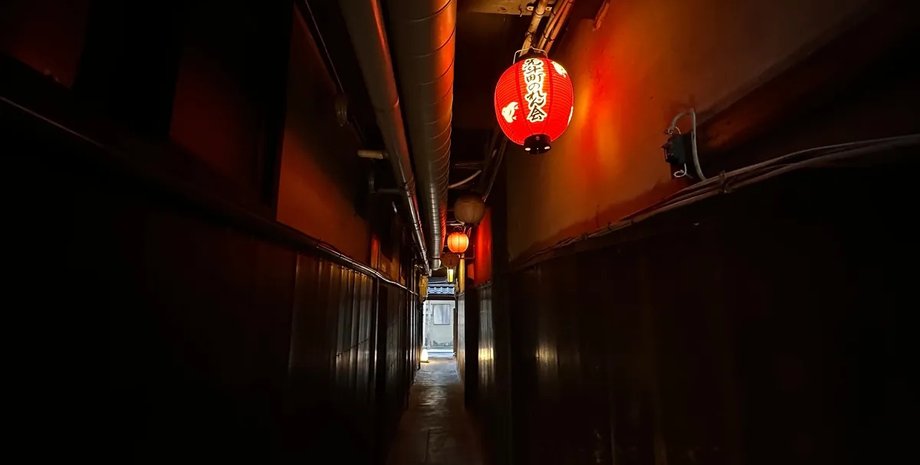 улица киото япония